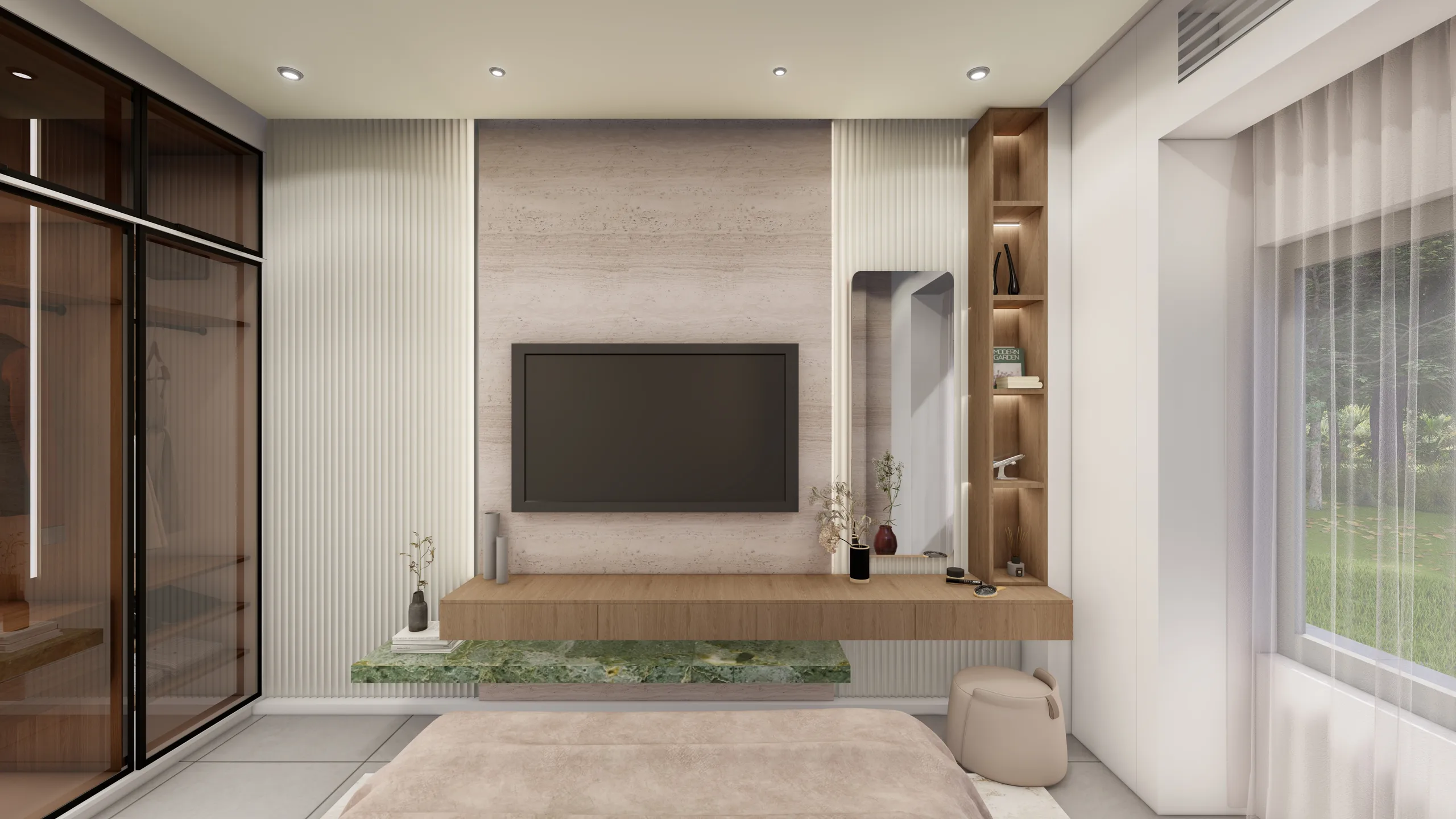 Bedroom 1 — Bedroom design by Studio Aayam