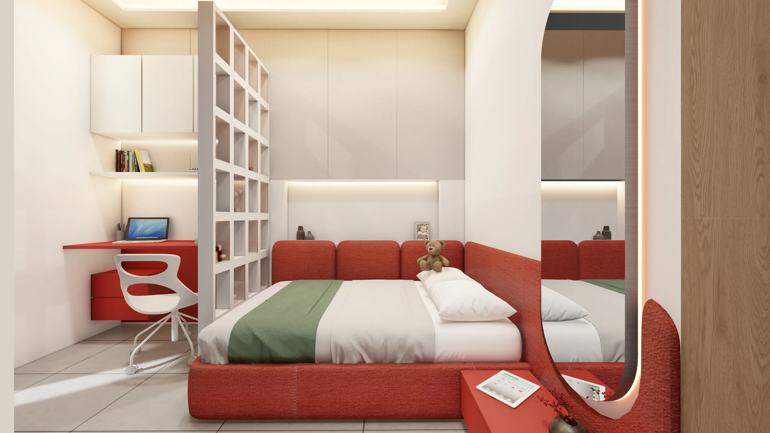 Bedroom 2 — Bedroom design by Studio Aayam